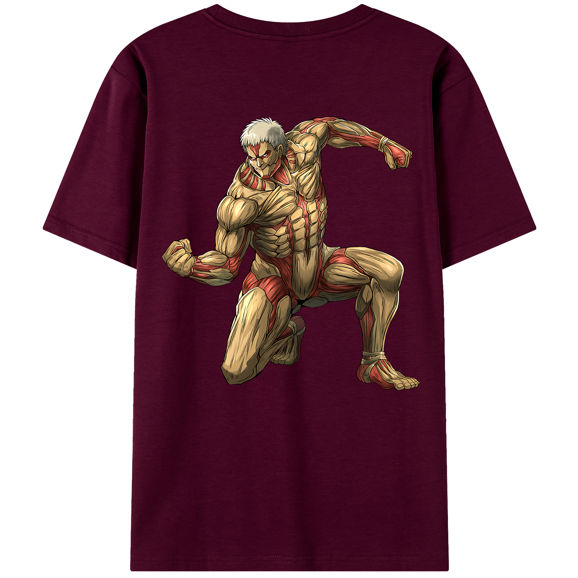 （画像用） 進撃の巨人 Attack on Titan レディース半袖Tシャツ(バックプリント)